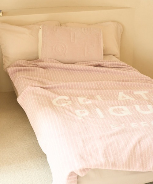 gelato pique Sleep ベッド 寝具 「Sleep」ストライプロゴ 今治