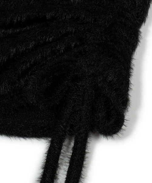 カーディガン 「Uglyshadow」ANGORA HOODIE TANK TOP レディース UGLY SHADOW カーディガン 「Uglyshadow」ANGORA HOODIE TANK
