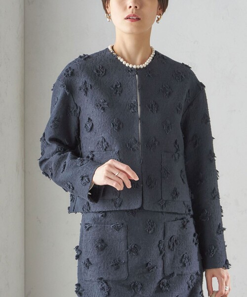 SHIPS（シップス） ジャケット ノーカラージャケット IFANSI ノー