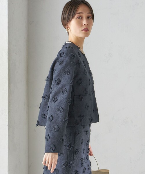 SHIPS（シップス） ジャケット ノーカラージャケット IFANSI ノー