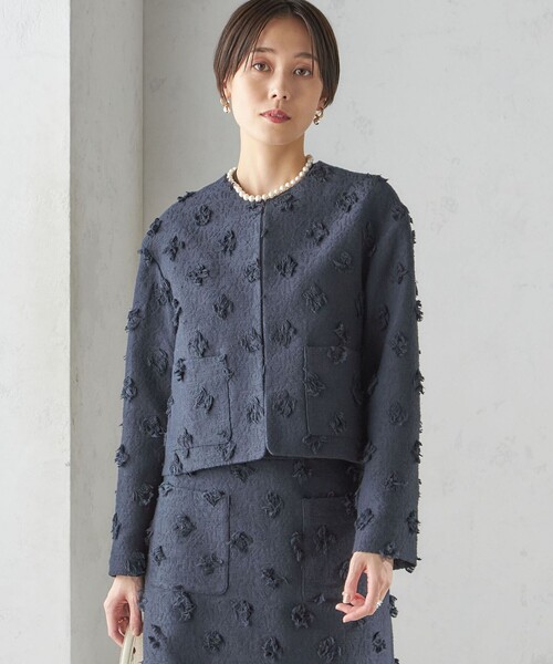 SHIPS（シップス） ジャケット ノーカラージャケット IFANSI ノー