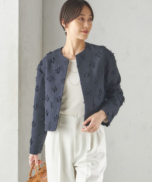 SHIPS（シップス） ジャケット ノーカラージャケット IFANSI ノー