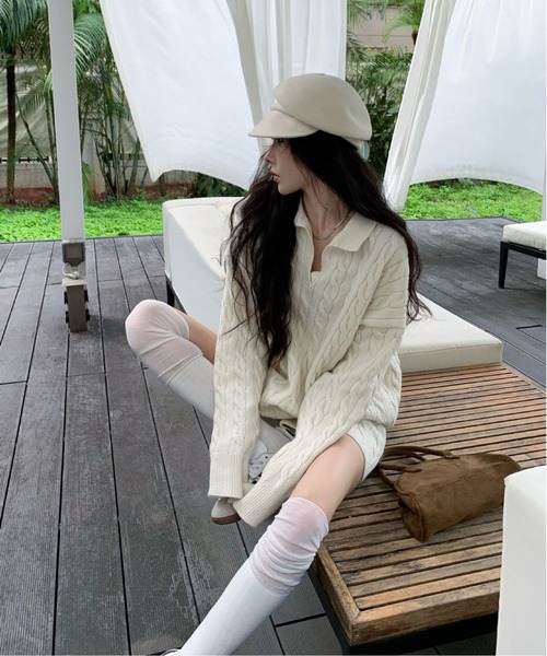 WEGO（ウィゴー） ニット セーター WEGO/もちもちハイゲージニット