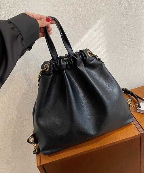Per sist ence（パーシエンス） デイバック リュック フェイクレザー