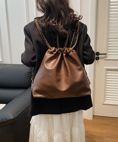 Per sist ence（パーシエンス） デイバック リュック フェイクレザー