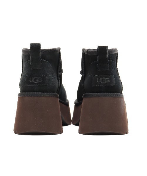 【UGG】新品未使用24㎝ ブラック UGG Australia（アグオーストラリア） 「UGG」 ショートブーツ 24cm