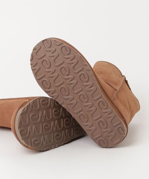 「EMU Australia」 ムートンブーツ 24cm ブラウン レディース_画像3