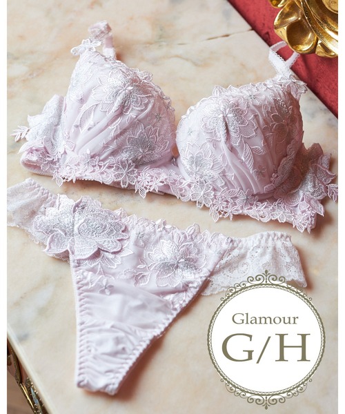 Due Perle（ドゥペルル） ブラジャー ショーツセット GカップHカップ