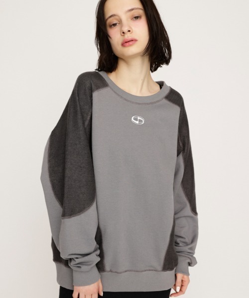 SLY トレーナー スウェット REVERSE SEAM SW TOPS リバース