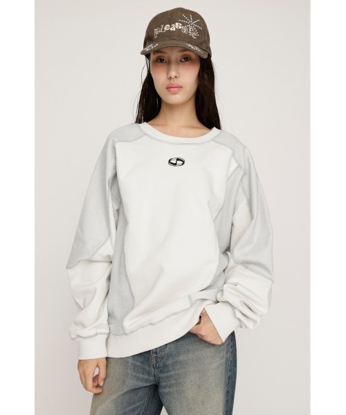 SLY トレーナー スウェット REVERSE SEAM SW TOPS リバース