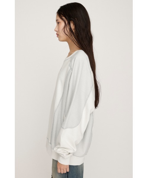 トレーナー スウェット REVERSE SEAM SW TOPS リバース シーム スウェット トップス トレーナー プルオーバー レディース SLY トレーナー スウェット REVERSE SEAM SW TOPS リバース