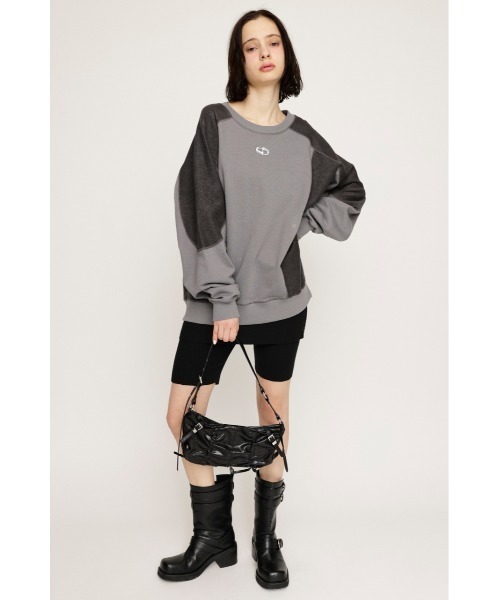 レレ様 　スウェットのみ SLY トレーナー スウェット REVERSE SEAM SW TOPS リバース