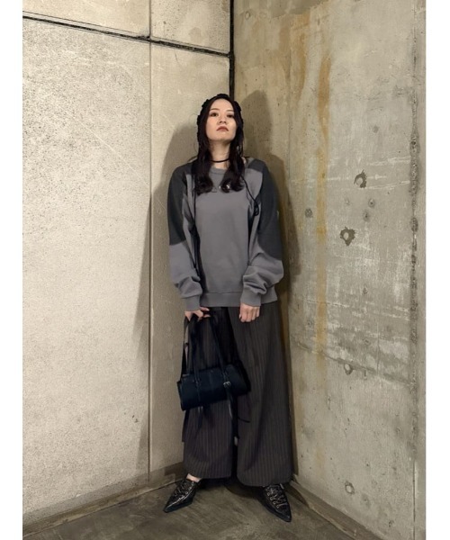 SLY（スライ） トレーナー スウェット REVERSE SEAM SW TOPS リバース