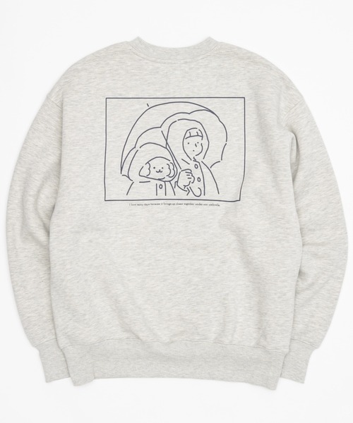 tombonia（トムボニア） トレーナー スウェット Rainy day Sweat shirt