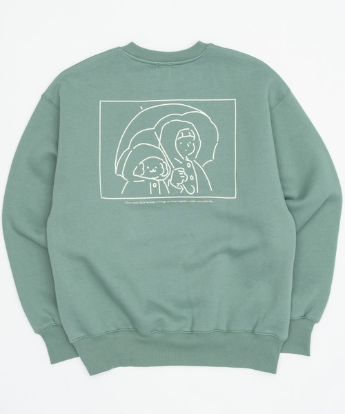 tombonia（トムボニア） トレーナー スウェット Rainy day Sweat shirt