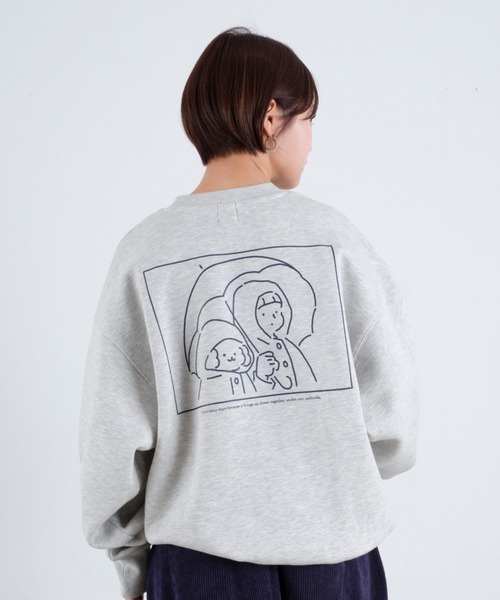tombonia（トムボニア） トレーナー スウェット Rainy day Sweat shirt