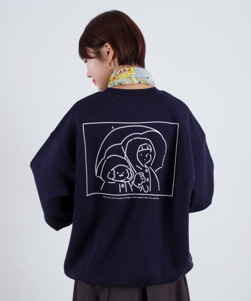 tombonia（トムボニア） トレーナー スウェット Rainy day Sweat shirt