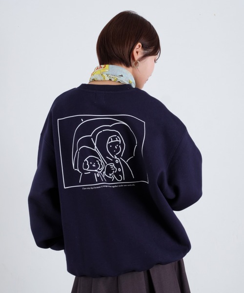 tombonia（トムボニア） トレーナー スウェット Rainy day Sweat shirt