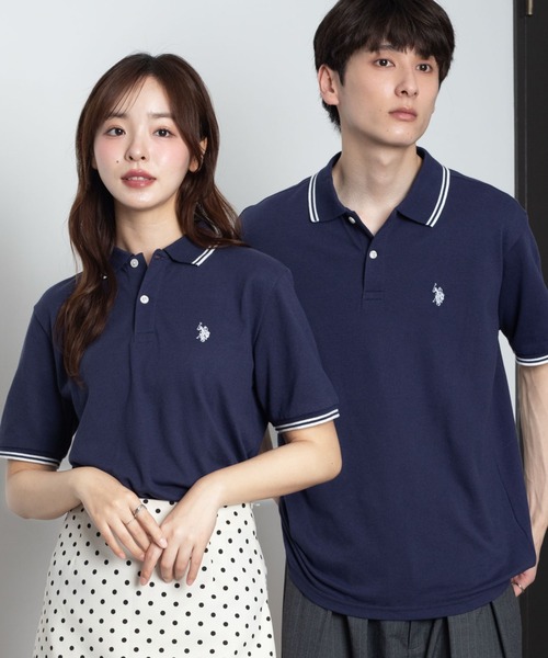 POLO USA 10 ネイビー ポロシャツ Polo Ralph Lauren/Polo Shirt（ラルフローレン ポロシャツ）ネイビー