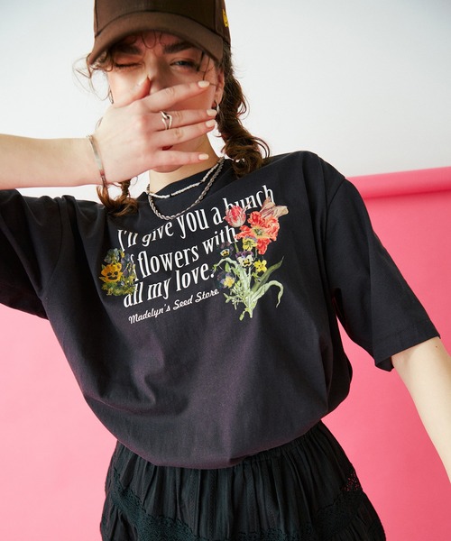 tシャツ (mag.by c)LOGO BIG-TEE レディース