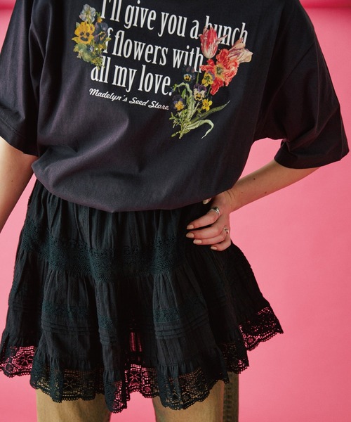 ROSE BUD tシャツ (mag.by c)LOGO BIG-TEE レディース