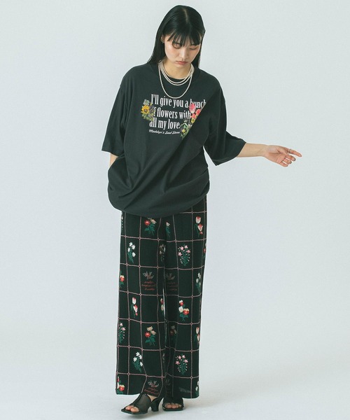 ROSE BUD tシャツ (mag.by c)LOGO BIG-TEE レディース