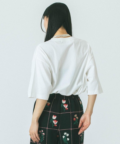 tシャツ (mag.by c)LOGO BIG-TEE レディース mag.by c)LOGO BIG-TEE（Tシャツ/カットソー）｜ROSE BUD