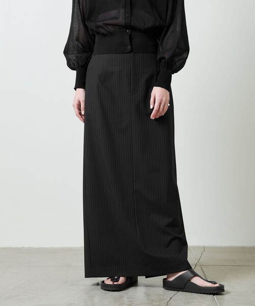 MARW UNITED ARROWS スカート 「MARW ARROWS」ピンストライプ