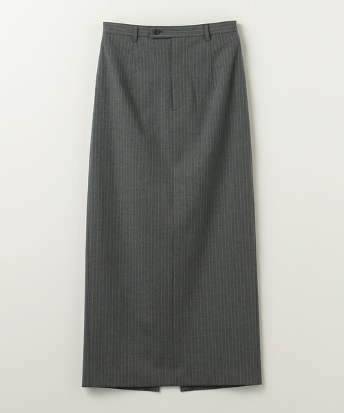 美品 united arrows ピンストライプ　スカートスーツ MARW UNITED ARROWS＞ピンストライプ タイトスカート