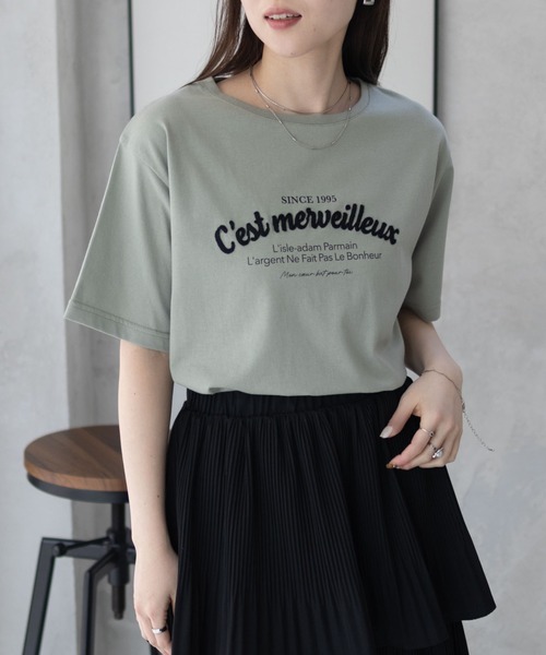 完売必須【税関/送料込】THE ATTICO ★ ロゴ刺繍Tシャツ JAPAN LIMITED