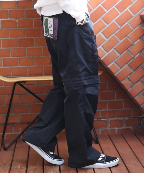 8 ワイドパンツ カーゴパンツ デタッチャブル ヘリクルーパンツ