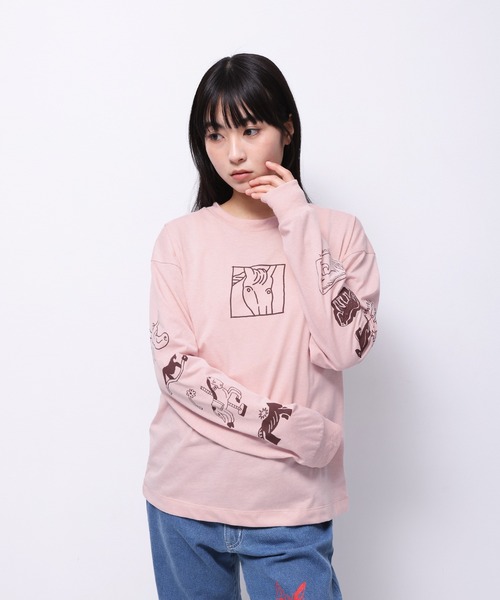 tシャツ HORSE” norahi 天竺ロンT レディース メンズ tシャツ HORSE” norahi 天竺ロンT レディース メンズ : ZOZOTOWN