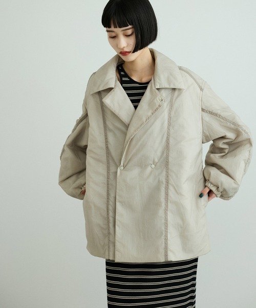 ADAM ET ROPE'」 コート FREE ブラック レディース その他