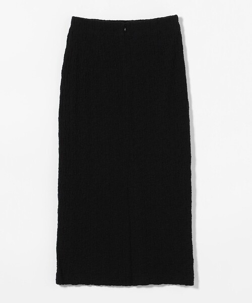 ※お値下げ【美品】green label relaxing 黒 タイトスカート green label relaxing スカート カット ジャカード タイト
