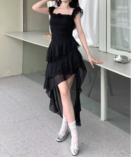 gossip!ロサンゼルス ワンピース Y2K 「春夏新作」 レース