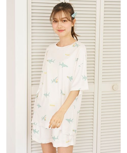 RAVIJOUR カップ付きニットセットアップ カップ付きニットセットアップ（ルームウェア/パジャマ