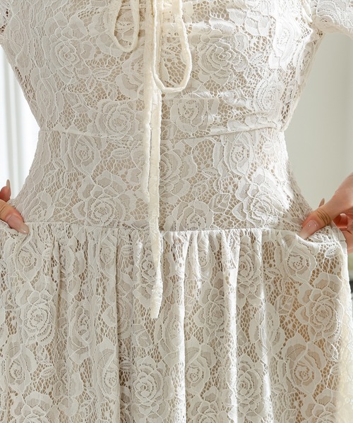 Lace Ladies（レースレディース） ワンピース 総レース ウエスト