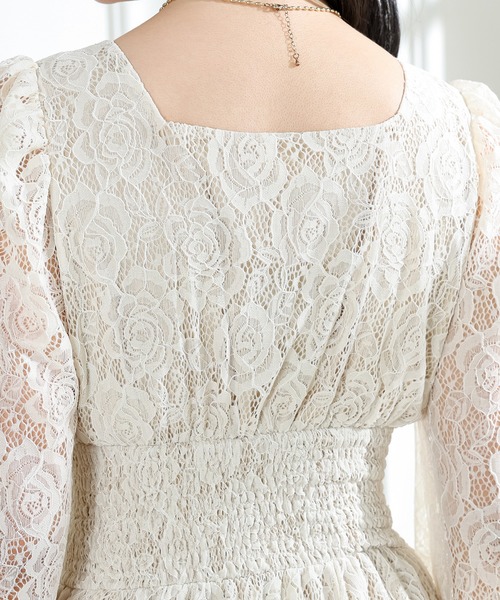 Lace Ladies（レースレディース） ワンピース 総レース ウエスト