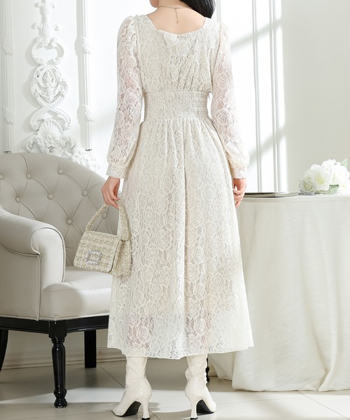 Lace Ladies（レースレディース） ワンピース 総レース ウエスト