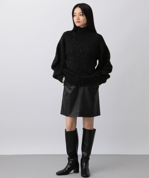 「A part by」 ミニスカート SMALL ブラック レディース_画像3