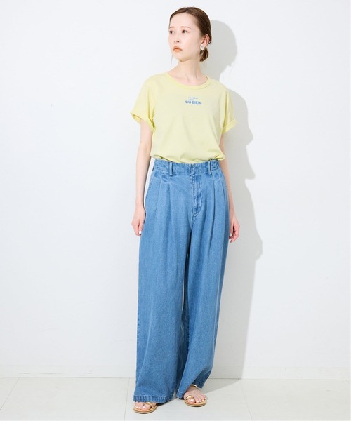 LEDENIM TUCK TROUSER デニム38 期間限定価格7月31日まで LEDENIM TUCK TROUSER デニム38 期間限定価格7月31日まで WEB