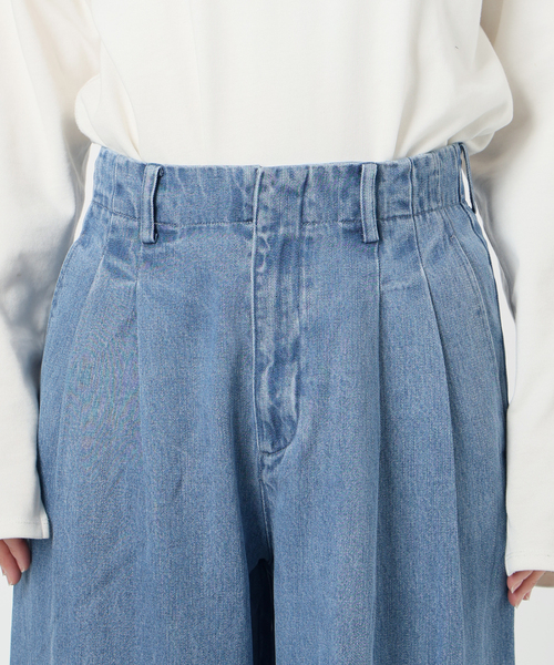 専用　SLOBE IENA デニム　LE DENIM サイズ38 追加》LE DENIM ストレートパンツ（デニムパンツ・ジーンズ