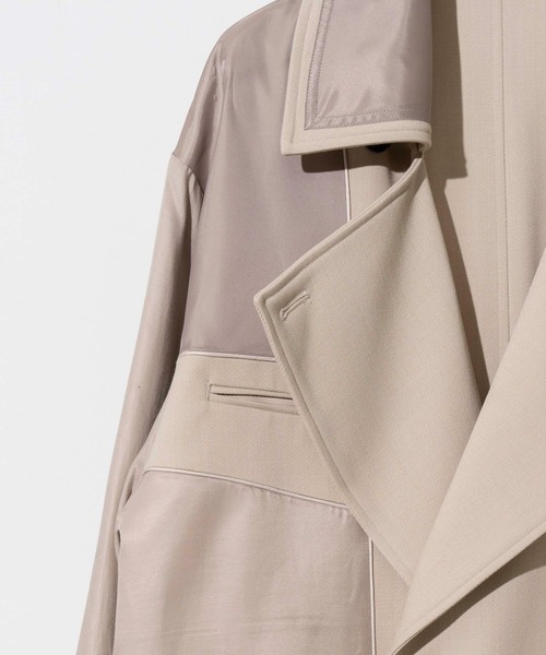 MAISON SPECIAL（メゾンスペシャル） チェスターコート 2 オフホワイト