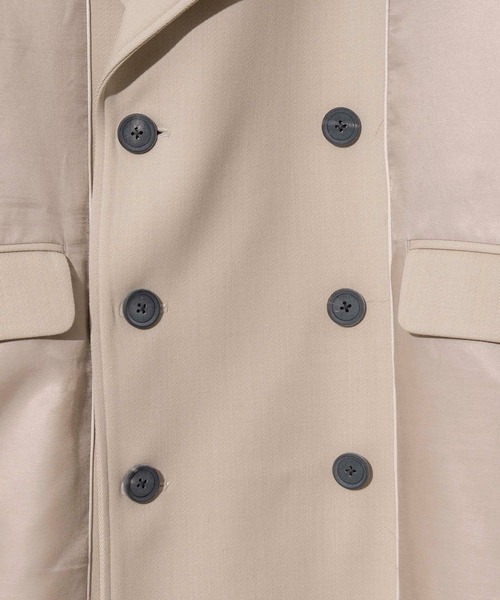 MAISON SPECIAL（メゾンスペシャル） チェスターコート 2 オフホワイト