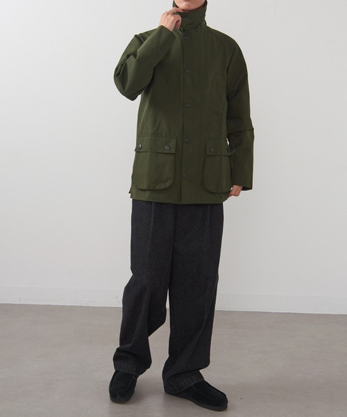 Barbour ダークグリーン ジャケット 36 Barbour 「Barbour」 ブルゾン 36 ネイビー メンズ : ZOZOTOWN