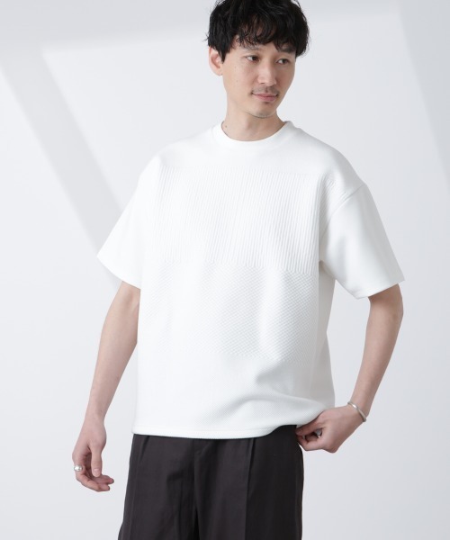 NANO universe（ナノ・ユニバース） tシャツ オリジナルフクレ