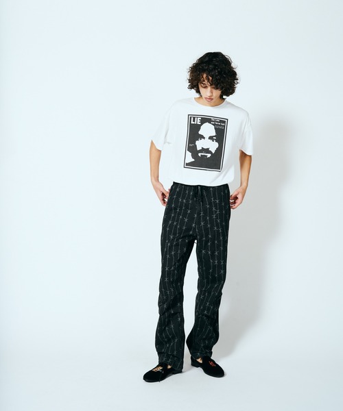 【再値下レア】ガンズ・アンド・ローゼズ チャールズ・マンソン Tシャツ ブラック JERZEES tシャツ / ジャージーズ ”CHARLES MANSON” TEE