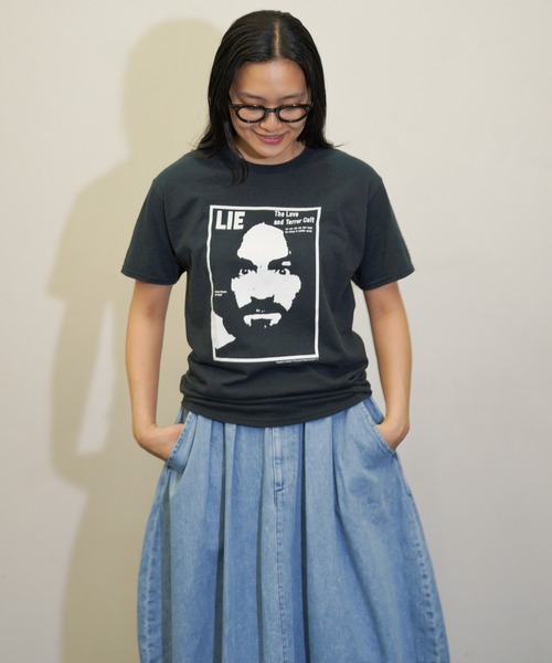 JERZEES tシャツ / ジャージーズ ”CHARLES MANSON” TEE