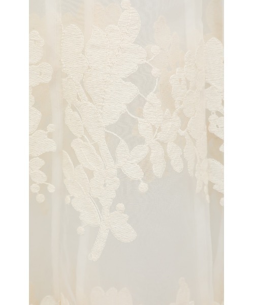 CLANE スカート CLANE/クラネ/SHEER FLOWER LACE SKIRT
