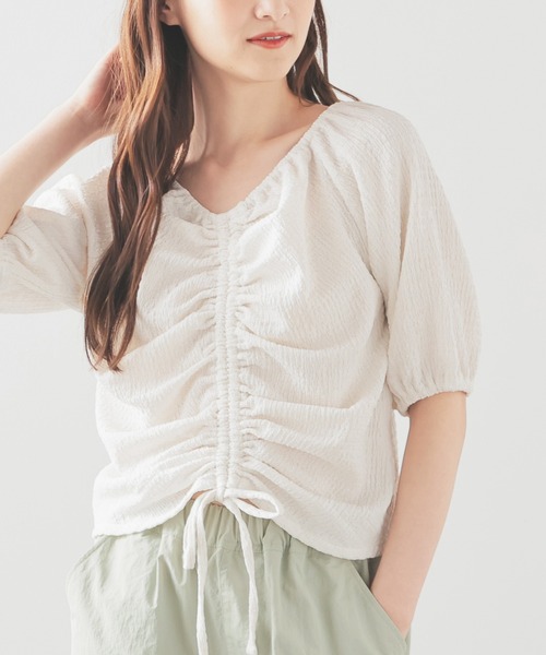 HANITA 売れ筋商品|||ハニタ Tシャツ トップス レディース Tops Beige 楽天市場】【三連休限定1000円OFF】 ハニタ HANITA Tシャツ